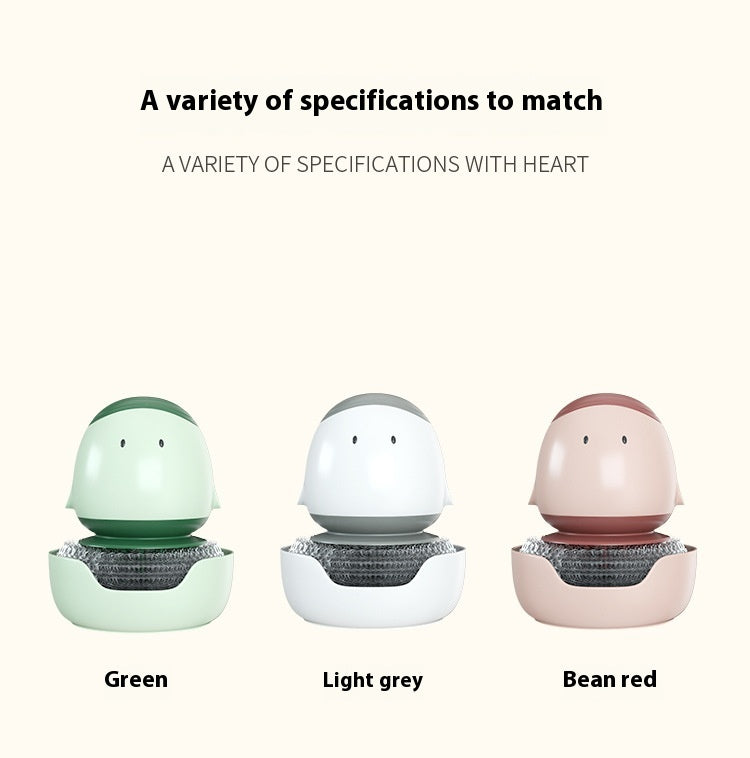 Automatic Soap-Dispensing Dishwashing Brush | Liquid-Filling Kitchen Scrubber